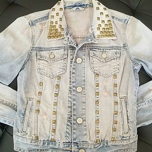 Pretty Little Liars studded denim jean jacket